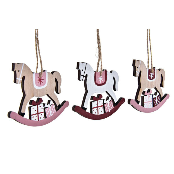 DKD Home Decor Joulukoristesetti MDF-puuta