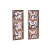 DKD Home Decor Joulukoristesetti MDF-puuta