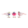Joulukuusen koristeet DKD Home Decor lintu 3 kpl