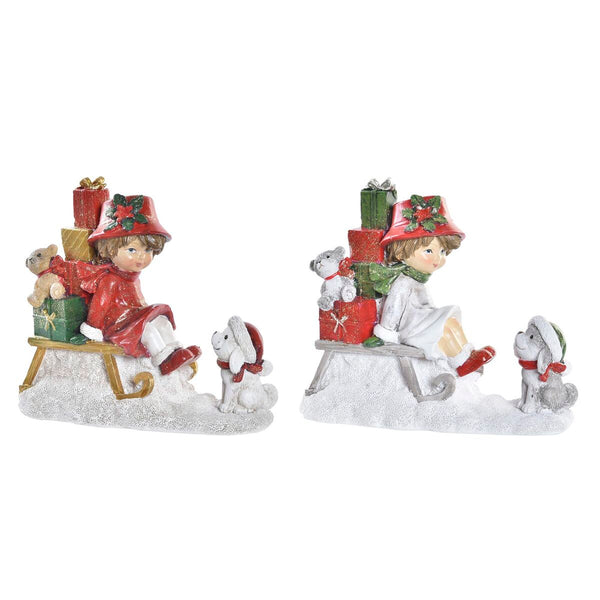 Joulukuusen koriste DKD Home Decor, 2 osaa