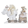 Joulukuusenpallo DKD Home Decor Hartsi Pojat 2 kpl