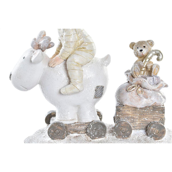 Joulukuusenpallo DKD Home Decor Hartsi Pojat 2 kpl