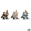 DKD Home Decor LED Joulukuusen koriste, 3 osaa