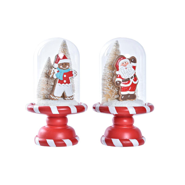 DKD Home Decor Joulukuusen Koristepallo LED-valolla