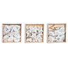 Joulukoristesetti DKD Home Decor, Metalli, 3 osaa