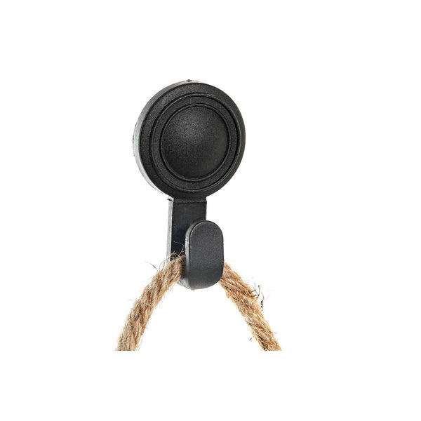 DKD Home Decor Sydänpeili Musta 2 osaa