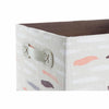 DKD Home Decor Korisetti, Ruskea Harmaa Oranssi, 3 osaa