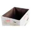 DKD Home Decor Korisetti, Ruskea Harmaa Oranssi, 3 osaa