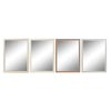 DKD Home Decor Seinäpeili 56 x 76 cm, 4 osaa