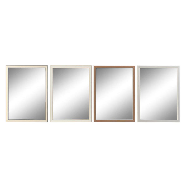 DKD Home Decor Seinäpeili 56 x 76 cm, 4 osaa