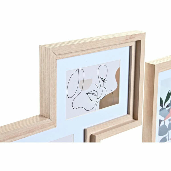 Seinävalokuvakehys DKD Home Decor Urban Kristalli