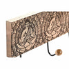 Seinänaulakko DKD Home Decor Mangopuu ja Metalli Buddha