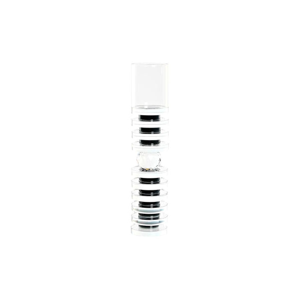 Kristalli Kynttilänjalka DKD Home Decor 6 x 6 x 28 cm