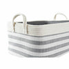 Korisetti DKD Home Decor Raidat Harmaa 40x30x23 cm