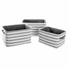 DKD Home Decor Korisetti Valkoinen Harmaa 3 Kpl