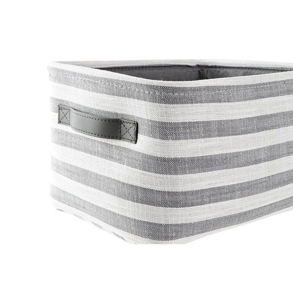 DKD Home Decor Korisetti Valkoinen Harmaa 3 Kpl