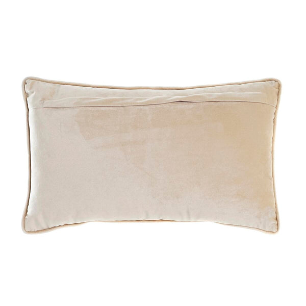 DKD Home Decor koristetyyny kukkakuvio kullattu 50x30 cm