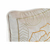 Kullattu Kukkatyyny DKD Home Decor 50x30 cm