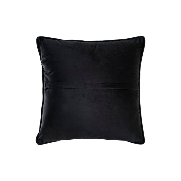 DKD Home Decor Musta Kullattu Koristetyyny 45x45 cm