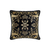 DKD Home Decor Musta Kullattu Koristetyyny 45x45 cm