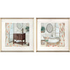 Kangasmaalaus DKD Home Decor 40x40 cm