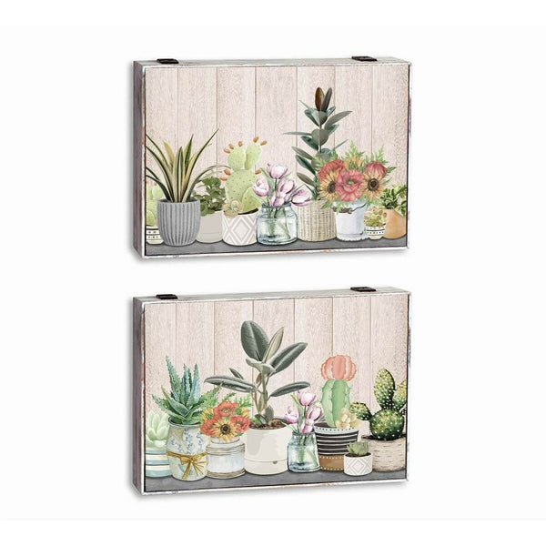 Koristerasia Vihreä Beige Puu MDF