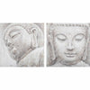 DKD Home Decor Buddha-maalaus 80x80 cm