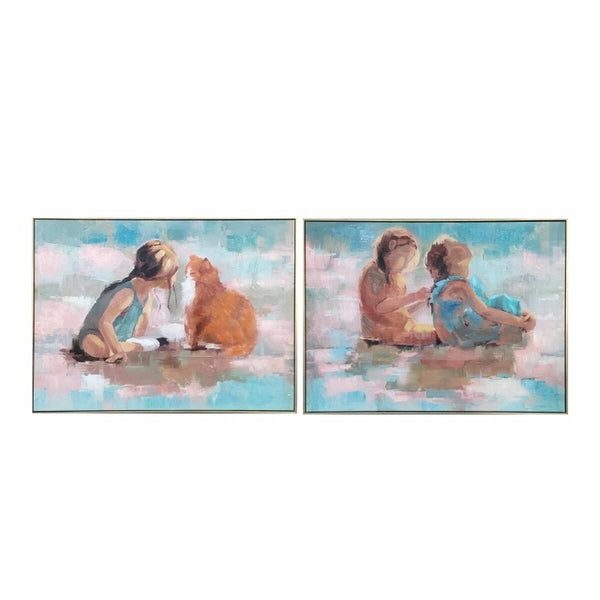 Shabby Chic Kangastaulu 80x60 cm, DKD Home Decor
