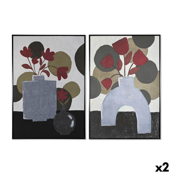 Skandinaavinen Kangasmaalaus DKD Home Decor