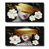 Abstrakti Kangastaulu DKD Home Decor 80x40 cm