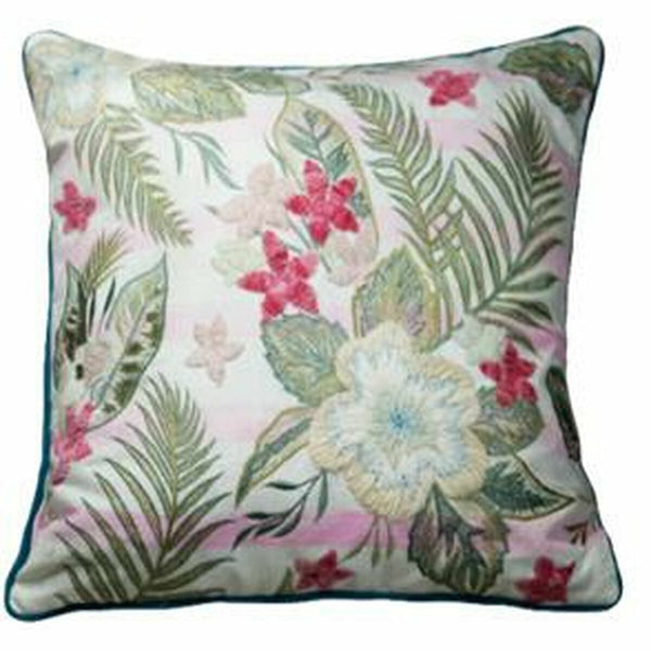 Trooppinen Tyynysuoja 60x40 cm Pinkki Vihreä