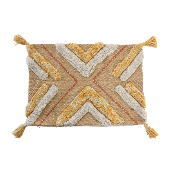 Keltainen Tyynysuoja 60 x 40 cm - DKD Home Decor