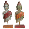 Buddha koristehahmo DKD Home Decor 18 x 9 x 47 cm
