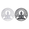 Metallinen Buddha Seinäkoriste, 2 osaa