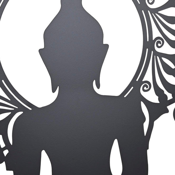 Metallinen Buddha Seinäkoriste, 2 osaa