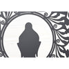 Buddha Seinäkoriste Metalli 2-osainen