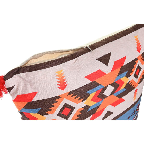 Ikat-kuvioinen monivärinen tyynysetti, 4 kpl
