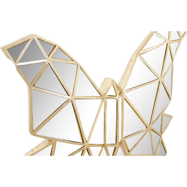 Kullattu Perhonen Koriste DKD Home Decor