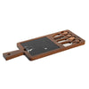 DKD Home Decor Juustotarjotin Ruskea Musta 49x19 cm