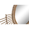 DKD Home Decor Seinäpeili Rottinki Ruskea 68 cm