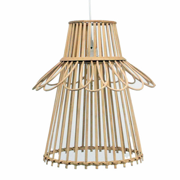 Rottinkinen Kattolamppu DKD Home Decor 50 W