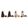 Buddha Koristehahmo DKD Home Decor 4 Kappaletta