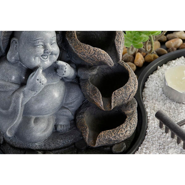 DKD Home Decor Buddha Hartsi Koriste 2-osainen