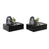 DKD Home Decor Buddha Hartsi Koriste 2-osainen
