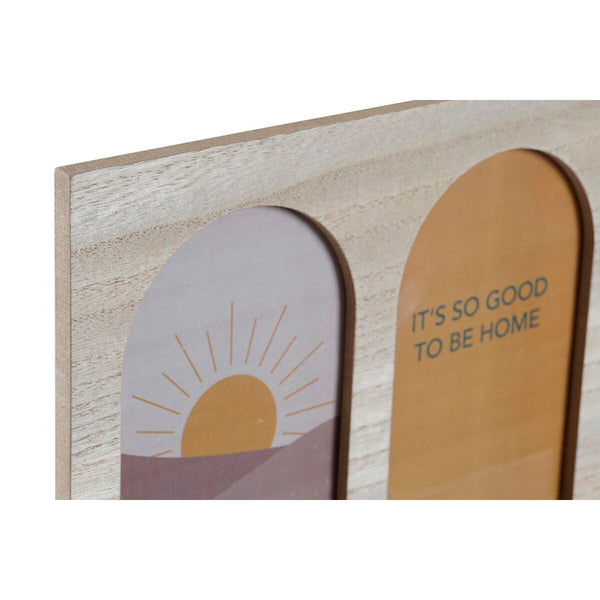Boho Takkiteline 56 x 5 x 23,5 cm Monivärinen Puu MDF