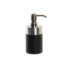 DKD Home Decor Saippua-annostelija Hopea-Musta