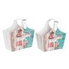 DKD Home Decor Monivärinen Lehtiteline 40x18x41 cm