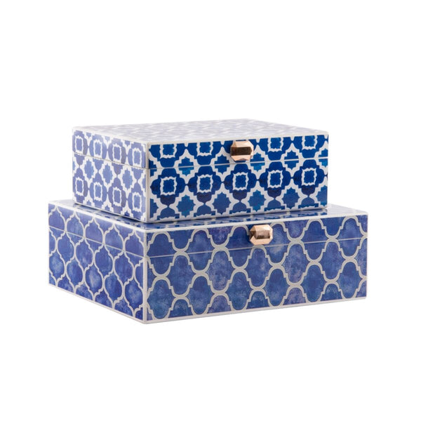 Sininen Puinen Korurasia - DKD Home Decor