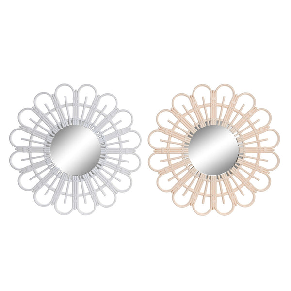 DKD Home Decor Scandi seinäpeili, 2 osaa