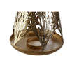 Kullattu Metallilyhty DKD Home Decor 25x25x42 cm